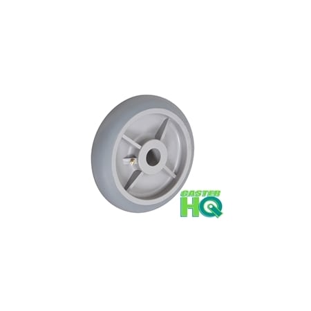 Casterhq 8"x2" Drywall Cart Wheel- Non-Marking TPR Wheel, 700lbs each CB8X2TPRW